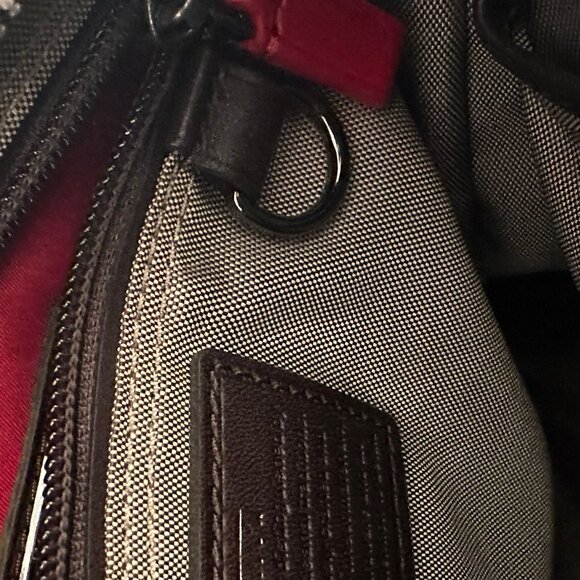 TUMI, Voyager Canvas Leather Cross Body Bag - Picture 11 of 16